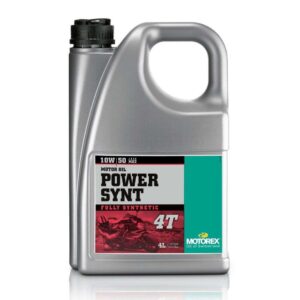 Motorex Power Synt 4T Fully Synthetic 4 Stroke Motorcycle Motorbike Oil 10W/50